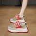 New Dad Shoes Women Student Sports Running Shoes Casual Thick Bottom Heightening Shoes BN016 1_vogvips.com