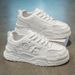 Spring New Breathable White Men's Versatile Thick Soled Height Increasing Sports Casual Board Shoes, And Trendy Shoes_vogvips.com