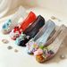 Korean Women's Jelly Summer Flat Pointed-toe Shoes, Hollow Sandals, Beaded DIY Shoe Decorations, Crystal Shoes_vogvips.com