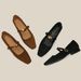 H8563-2 Mary Jane Soft Sole Comfortable Retro Small Square Toe Low Heel Women's Suede College Style Single Shoes_vogvips.com