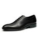 Business leather shoes Men's formal lace-up pointed Oxford shoes whole cowhide hand through Hardworking shoes_vogvips.com