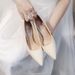 Women's Shoes High Heels Women's Pointed Stilettos Xiuhe Shoes Classic Style Elegant Basics Casual Business Wedding Party Large Size Bridal Shoes_vogvips.com