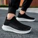 Men Sock Women Running Thick Sole Casual Breathable Sport Couple Walking Fashion Sneakers Shoes_vogvips.com