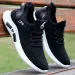 Men's Summer Breathable Mesh Dad Men Sports Leisure Shoes, Slip And Anti Odor Fly Woven White Shoes Male_vogvips.com