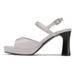 New Summer French Style Square-Toed Buckle Strap High Heels For Women, Outdoor Waterproof Platform Chunky Heel Open-Toed_vogvips.com