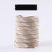 Shoe Accessories Shoelace Stripes Black and White Apricot Color Oblique Dot Flat Retro Casual Shoes Old Shoelaces Rope One Pair_vogvips.com