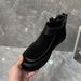 Men's Shoes Summer Frosted Leather Thick Sole Heightened Slip On Fashionable Casual Shoes High End Wear Resistant Short Boots_vogvips.com