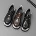 New Model Derby Shoes - Men's Leather Shoes, Iron Heel, Thick Sole, Tall Toe, Stylish And Cool, High-end Casual And Fashionable Men's Shoes._vogvips.com