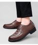 Lace-up Men's Shoes Doudou Shoes Casual Shoes Soft-soled Leather Shoes Lazy Shoes_vogvips.com