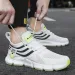 Mens And Women Breathable Mesh Running Shoes Lightweight Knit Athletic Sneakers_vogvips.com
