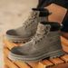 Putian Winter Martin Autumn New Height-Increasing Work Men's British Style High-End Yellow Boots_vogvips.com