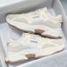 Men's Shoes Breathable Mesh Running Shoes - Lightweight Casual Sneakers For Summer, Fashionable Low-Top Lace-Up Design With Thick Sole_vogvips.com