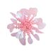 Jelly Shoes Hole Shoes Accessories Crystal Shoe Flower Decoration Advanced Color Bead Flower Shoe Buckle Suitable For DIY Shoe Buckle_vogvips.com