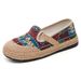2026 Spring New Casual Versatile Ethnic Style Woven Wholesale Dropshipping Breathable Comfortable Women's Shoes_vogvips.com