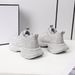 Sparkling Platform Sneakers With Rhinestones - Breathable Athletic Shoes For Walking, Lightweight Comfort With 3-5CM Elevation, Round Toe Design_vogvips.com