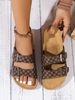 Women's Fashion Slippers Waterproof Non-Slip Thick Wear-Resistant Soft Sole Comfortable Sandals_vogvips.com