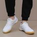 Summer Table Tennis Shoes For Men Large Size 46 White Tennis Sneakers Women Lace-Up Platform Men's Badminton Shoes Tenis Hombres_vogvips.com