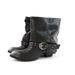 Unique Design Wrinkled Western Cowboy Short 2025 Autumn Women's Slouch Chunky Heel Pointed Toe Riding Cuff Boots_vogvips.com