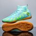 Men's And Women's Football Shoes High-top Autumn Long And Short Nail Sneakers Large Size Men's Adult Sports_vogvips.com