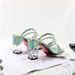 Large Size Sandals With A Straight Line Rhinestone Hollow Heel And Transparent Thick For Women's Slippers 2024 New_vogvips.com