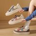thick-soled Little White Shoes Women's Versatile Breathable Student Board Shoes Casual Shoes Increase Orgasm_vogvips.com