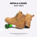European Warm Series Autumn Thick-Soled Chunky Martin High Street Style Shoes New Mid-Top Short Men's High-Top Yellow Boots_vogvips.com