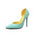 8915-3 Korean Style Fashion Simple Thin High Heel Suede Slimming Shallow Mouth Pointed Toe Side Sexy Hollow Women's_vogvips.com