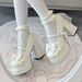 Sweet Lolita Shoes, Round Toe, Cute Girl 2025, Japanese JKLolita Shoes, High Heels, Waterproof Platform, Mary Jane_vogvips.com