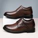 Men's Leather Shoes Men's Inner Height Increase Cm Thick-soled Formal Shoes Height Increase Casual Leather Shoes_vogvips.com