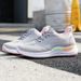 2026 New Women's Sports Flyknit Korean Version, Versatile, Lightweight, Durable Running Casual White Shoes, Breathable_vogvips.com