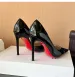 2026S New European Style Women's Black Patent Leather High Heels Side Cut Out Pointed Toe Stiletto Pumps 31 43_vogvips.com