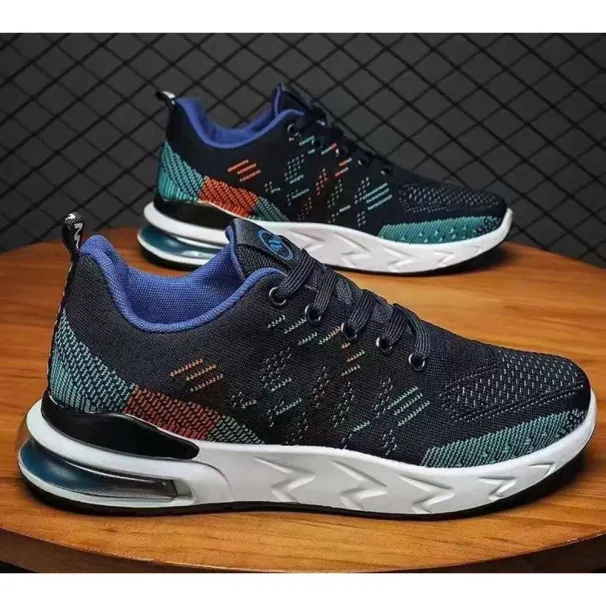 Black Custom Brand 2022 Wholesale And White Sneaker Cheap Price Women Running Air Cushion Men Sport Shoes Lhshoe_vogvips.com