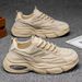 Men's Running Sneakers Breathable Mesh Thick Sole Cushioned Lightweight Comfortable Casual Fashion Trendy Vintage Dad Shoes_vogvips.com