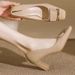Square Buckle Chunky Heel High-heeled Women, Comfortable For The Feet, 2026 Spring And Autumn New Versatile Square Toe_vogvips.com