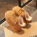 Big Head Snow Boots, Cotton Shoes, Women's 2025 New Winter Style, Lined And Thickened, Wearable, Thick Soled, Anti-slip, Warm, Short Boots_vogvips.com