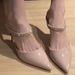 Summer New Nude Patent Leather Rhinestone Pointed-toe Sandals - Perfect For Everyday Work, Comfortable, And Leg-lengthening_vogvips.com