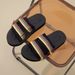 New Summer With Thick Soles, Casual Slip-on Sandals For Men And Women, Fashionable Velcro Sandals, Non-slip Beach_vogvips.com
