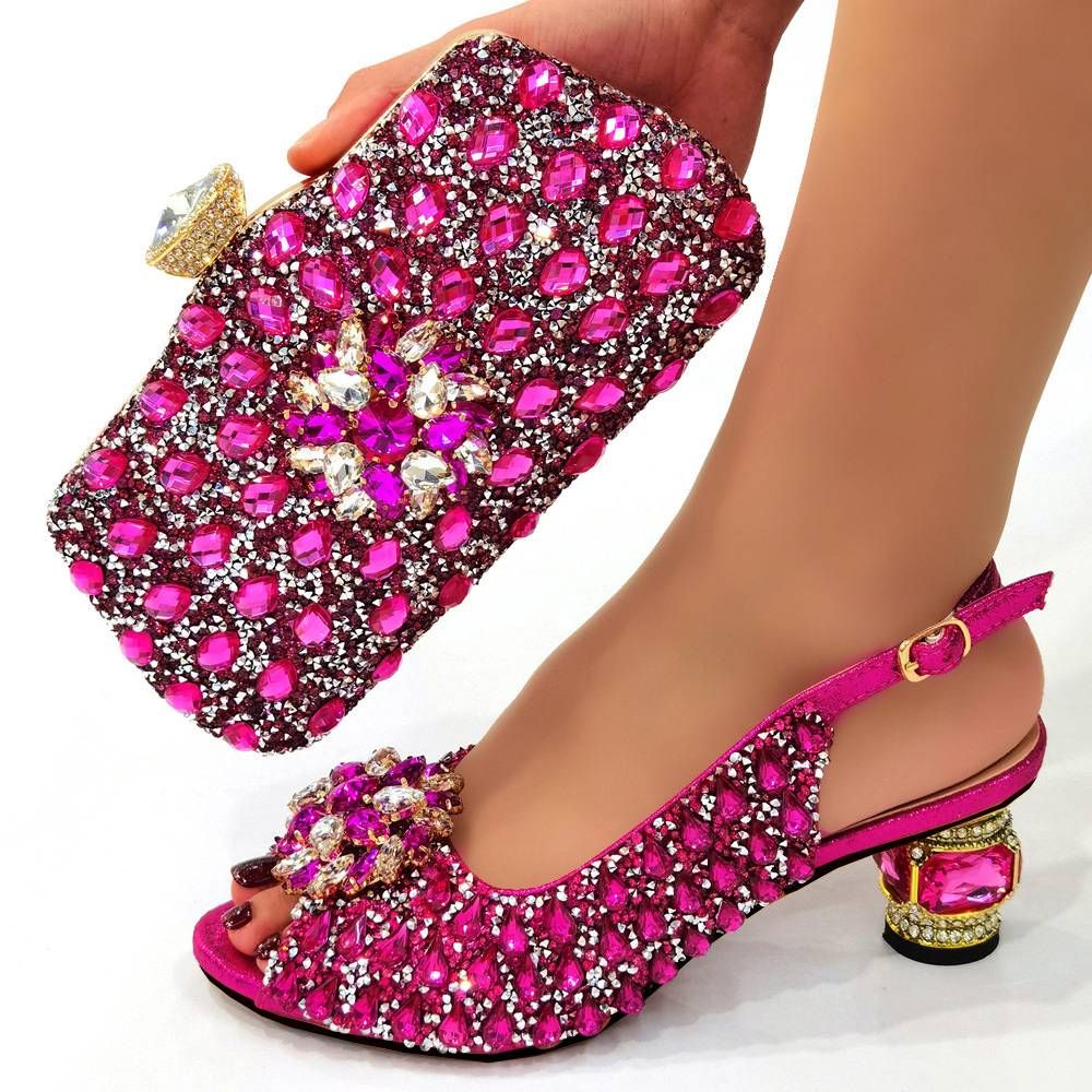 Women's Evening Shoe & Bag Set – Fashion-Forward Designer Look For Galas & Special Events_vogvips.com