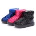 Kids Winter Boots With Glitter – Warm & Stylish Snow Boots For Girls – Lightweight & Comfortable – Sizes 21-38_vogvips.com