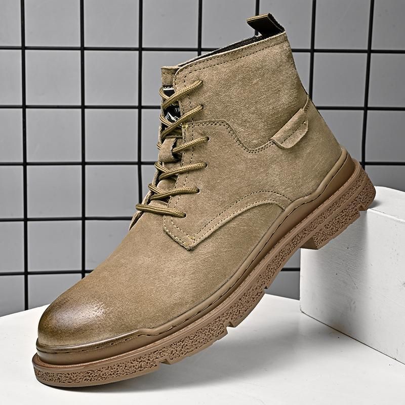 European Warm Series Fashion Autumn Winter High-Quality Genuine Thick-Soled Trendy Versatile Martin Comfortable Men's Leather Boots_vogvips.com