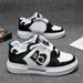 Men's Breathable 2025 New Korean Version Versatile Sports And Leisure Board Shoes, Student Thick Sole Height Increasing_vogvips.com