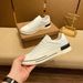 2025 New High-End Breathable Woven Casual Luxury White Trendy Men's Sports Board Shoes_vogvips.com