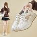 Forrest Gump Shoes Female Students Running Sports Platform Heightening Shoes Casual Shoes_vogvips.com