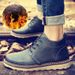 European Warm Series Martin Winter Men's Versatile British Style With Fleece Black Work Boots High-top Leather Shoes_vogvips.com