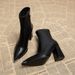 Pointed Toe Super High Heel Ankle Boots For Women 2025 Autumn Winter New Fashionable Versatile Stylish 98158-1_vogvips.com