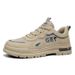Labor Protection 2025 New Summer Workwear Construction Site Mesh Board Breathable Men's Anti Slip Work Shoes_vogvips.com