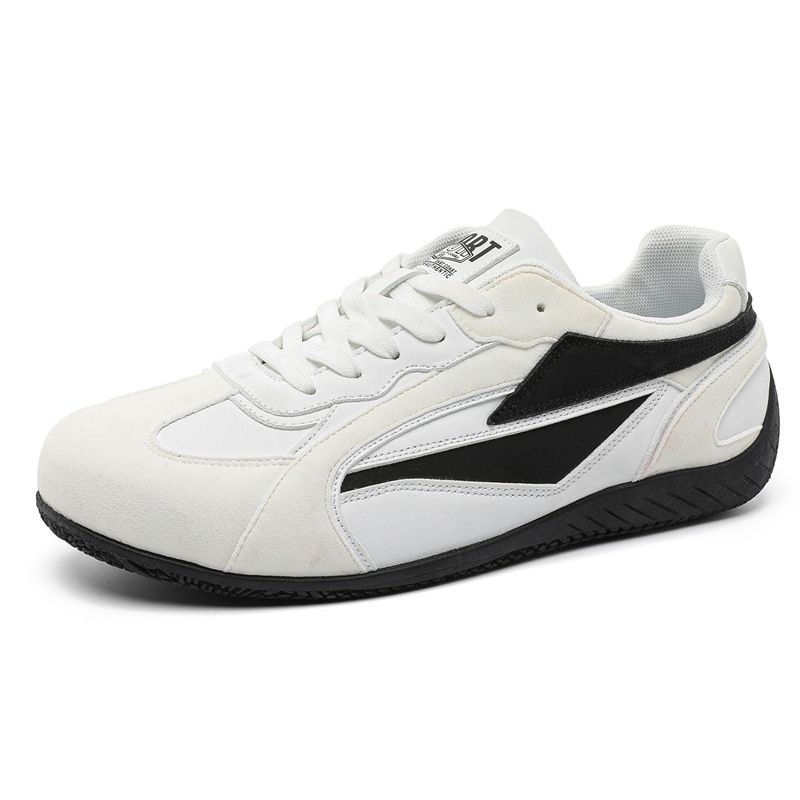 Men's Niche Racing Shoes Red Thin Soled German Training Ballet Flat Spring Summer Versatile Style 4 Cm Height Increase SC02_vogvips.com