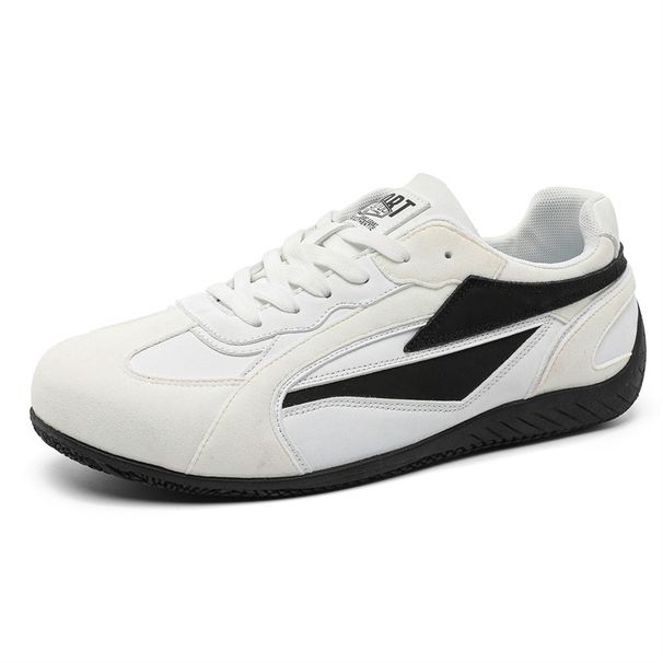 Men's Niche Racing Shoes Red Thin Soled German Training Ballet Flat Spring Summer Versatile Style 4 Cm Height Increase SC02_vogvips.com