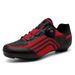 New Flyknit Lock Shoes Road Bike Cycling Shoes Men's Mountain Bike Reflective Assist Hard Bottom Bicycle Lockless Leisure_vogvips.com