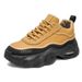 Men's Shoes Spring And Autumn New Leather Versatile Trendy Men's Fashion Trend Sports Leisure Thick Soled Men's Shoes Non Slip Wear Resistant_vogvips.com